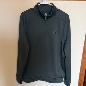 Under Armour Dark Green Quarter-Zip Top